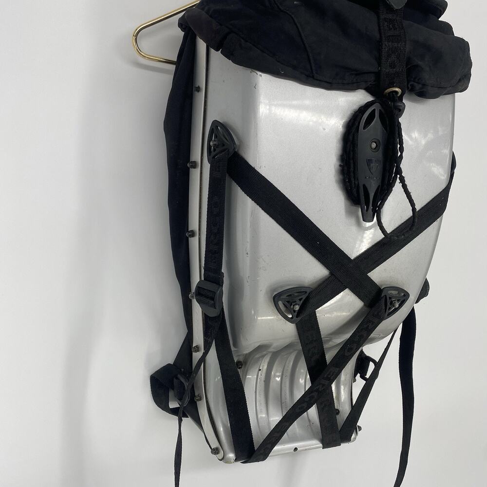 Techno Ergo Hardshell Motorcycle Backpack Silver - image 4